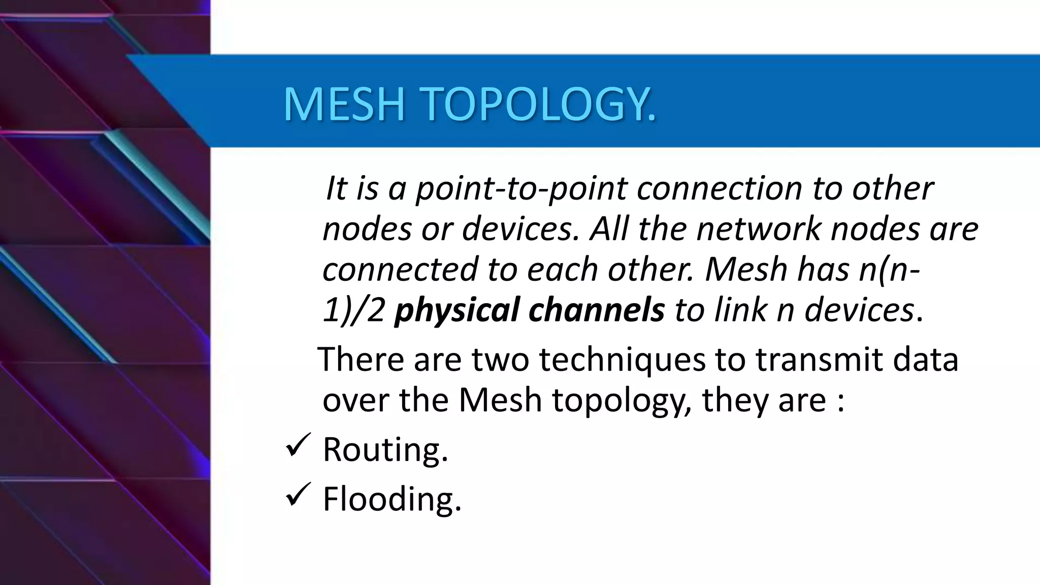NETWORK TOPOLOGY | PPT