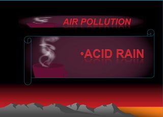 AIR POLLUTION

 