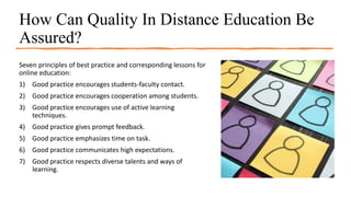 Learning Distance Learning Best Practices DISTANCE EDUCATION.pptx