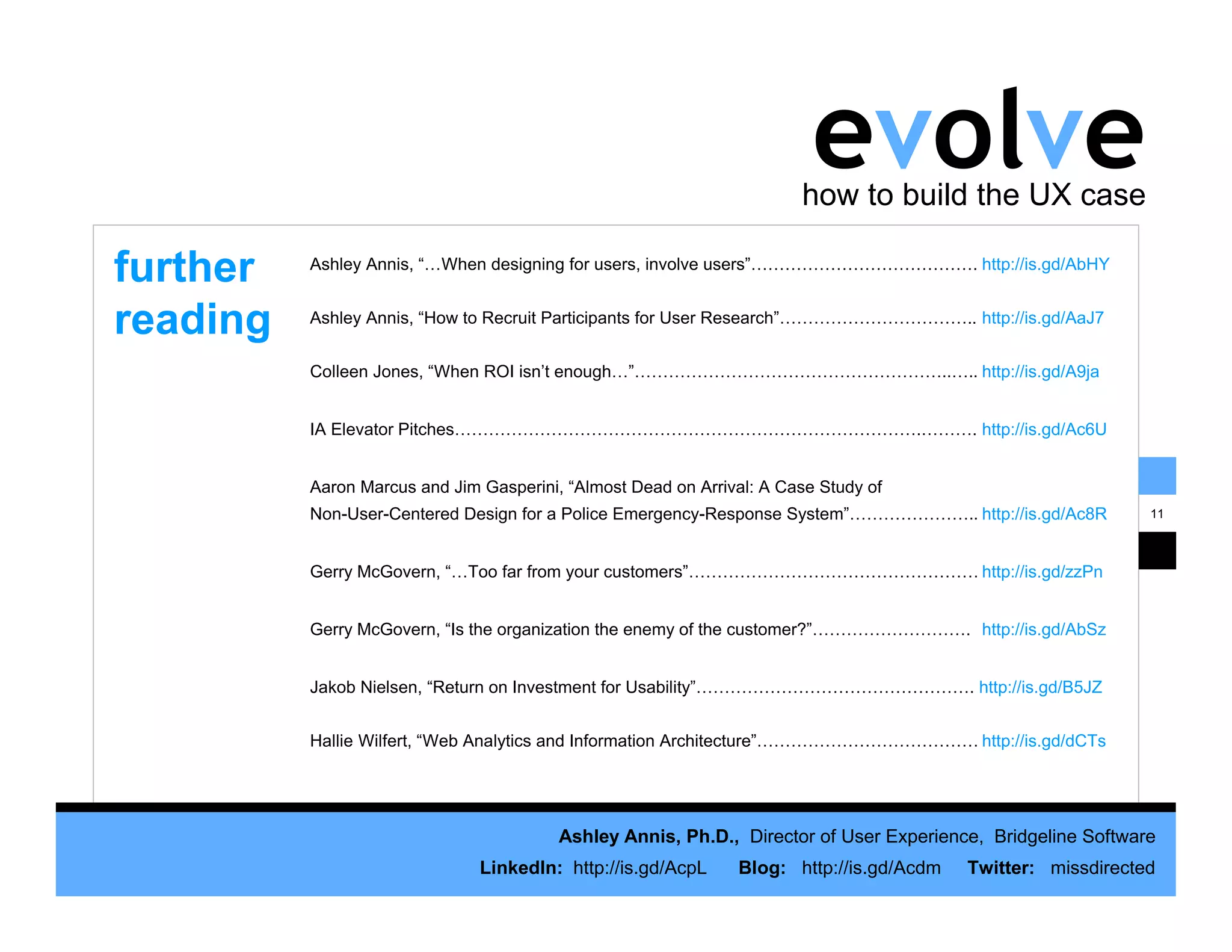 How to Build the UX Case