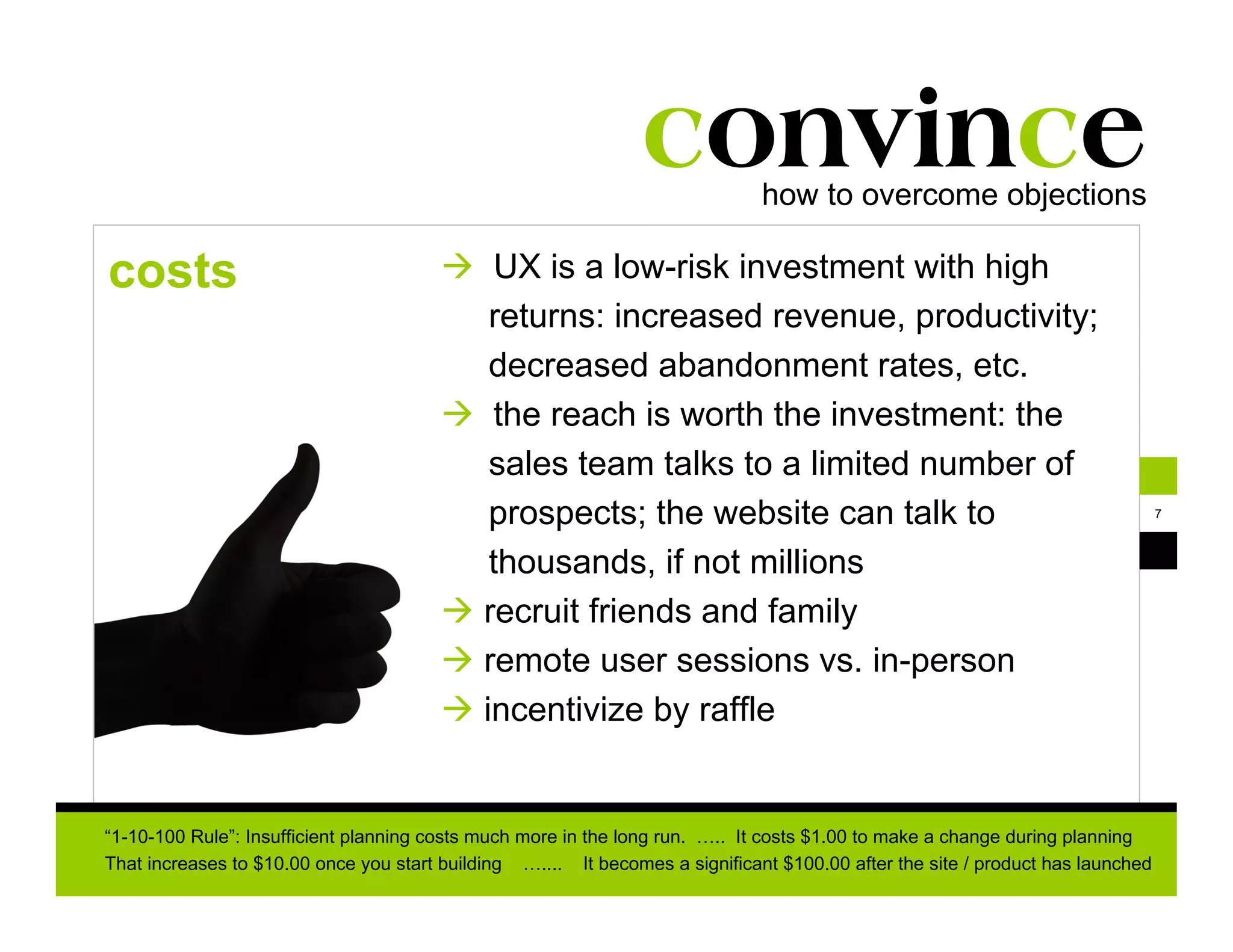 How to Build the UX Case