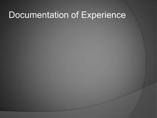 Experience:Babysitting neighbors childrenHaving 3 younger siblingsTeaching in Jordan High’s preschoolChild development 1Child development 2Helped neighbor with her daycare