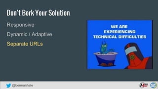 Technical Issues That Can Kill Your Site