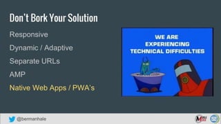 Technical Issues That Can Kill Your Site