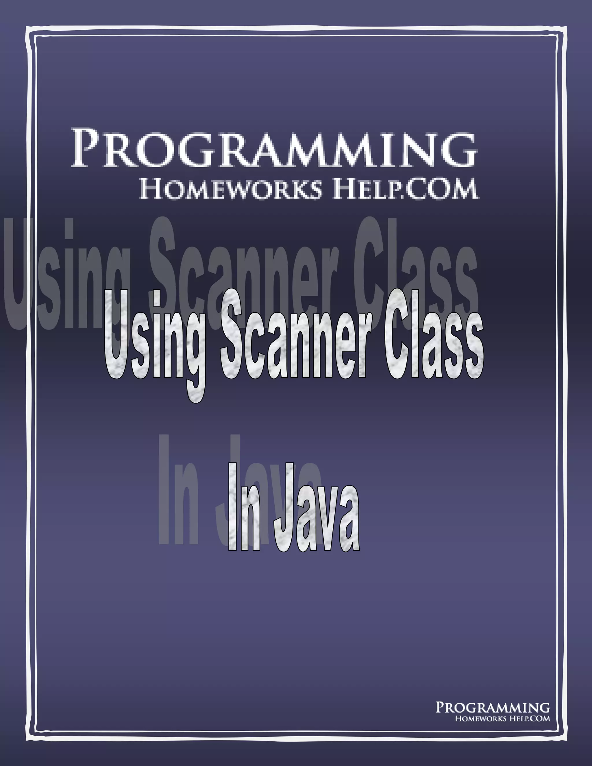 Java Assignment Help | PDF