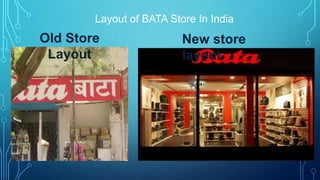 Layout of BATA Store In India

Old Store
Layout

New store
layout

 