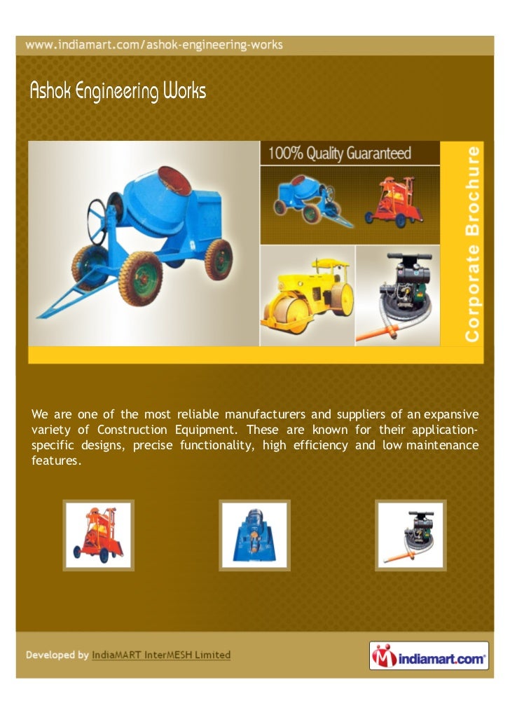 Ashok Engineering Works, Ghaziabad, Concrete Mixer Mobile