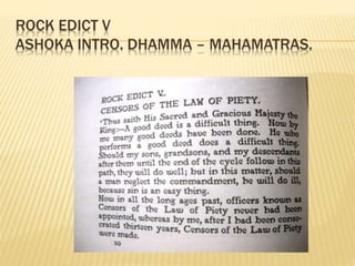 Ashokas Dhamma