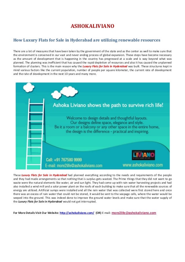 Flats for Sale in Hyderabad, Telangana.