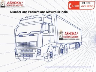 www.ashokapackersandmovers.org
Number one Packers and Movers in India
 