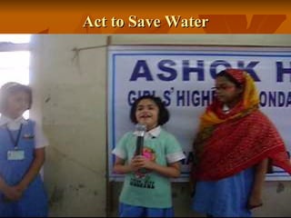 Act to Save Water