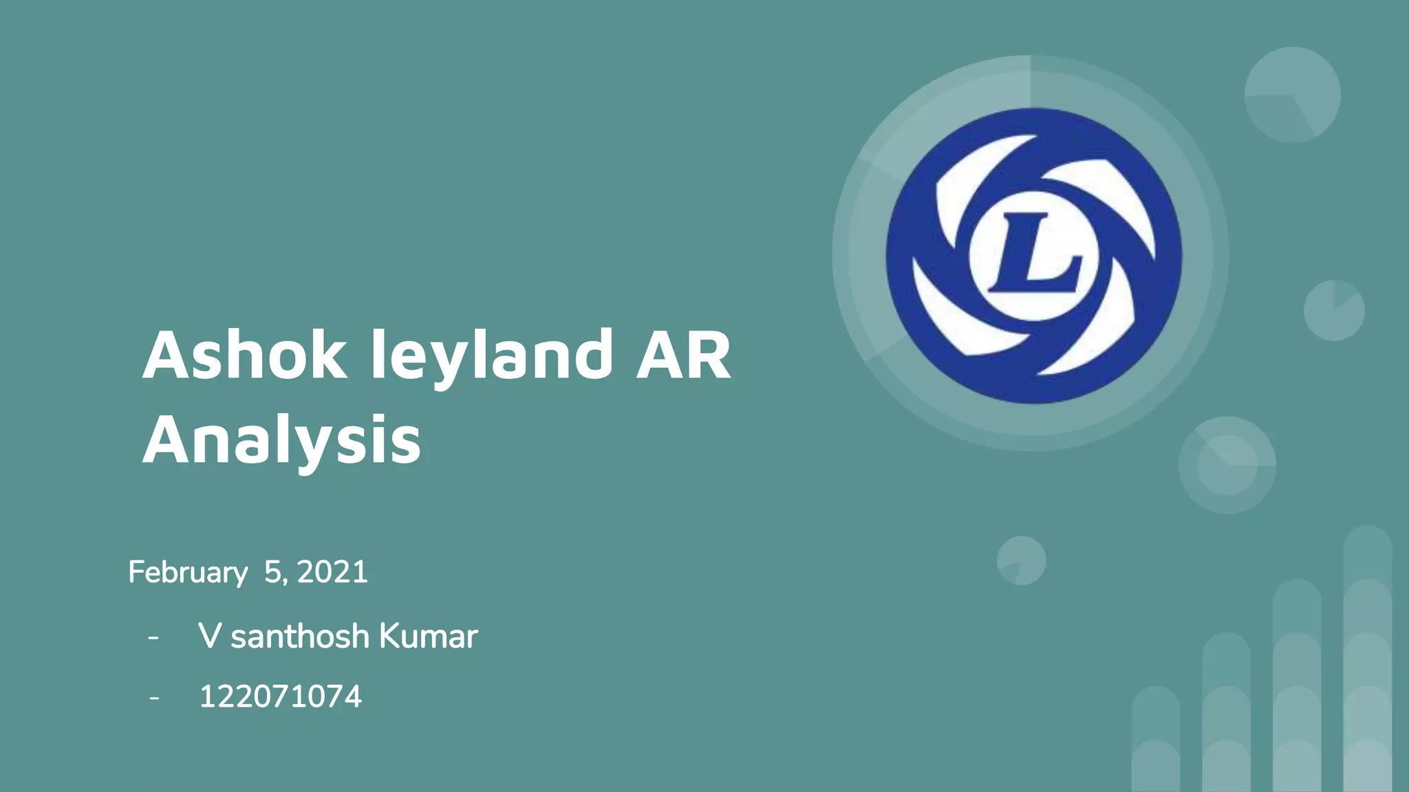 Ashok leyland finance analysis PPT