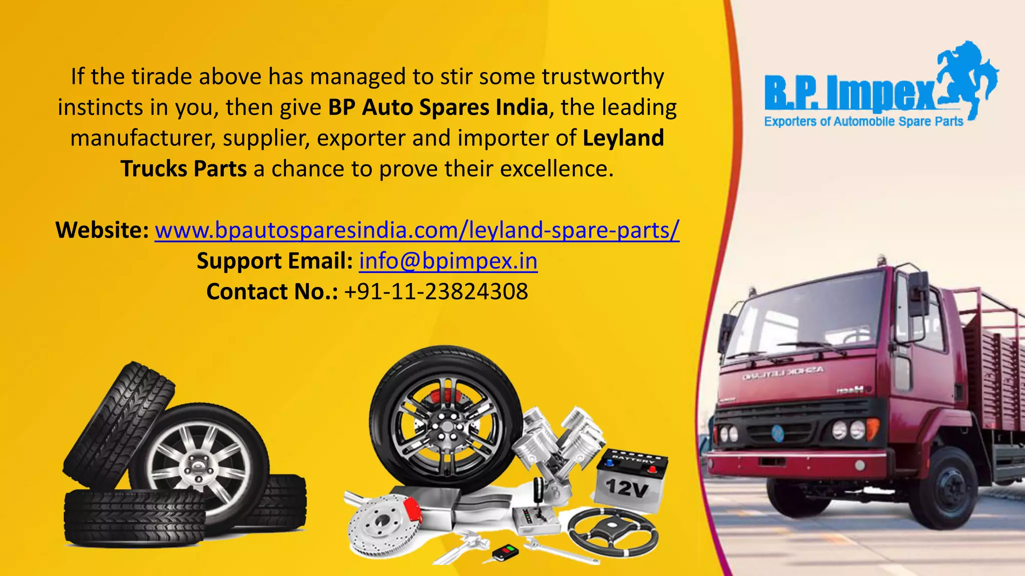 Ashok Leyland Spare Parts Catalogue PDF