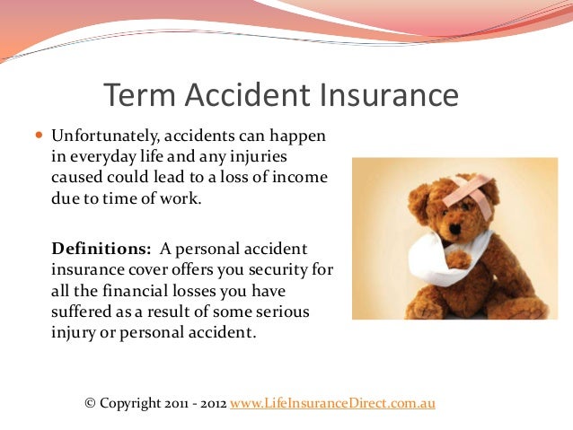 A shopper guide to personal accident insurance