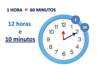 12 horas
e
10 minutos
 
