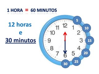 12 horas
e
30 minutos
 