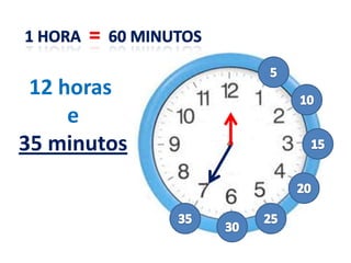 12 horas
e
35 minutos
 