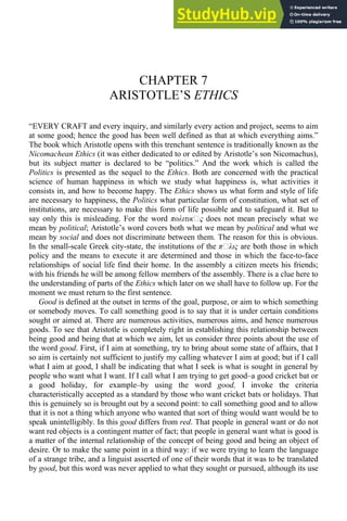 A SHORT HISTORY OF ETHICS | PDF