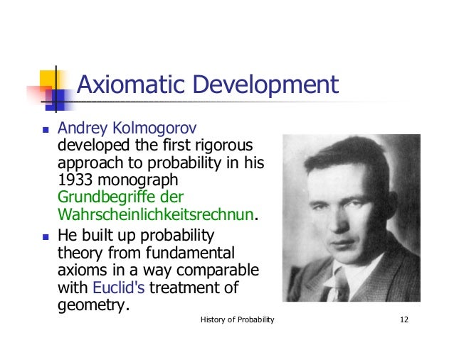 history of probability