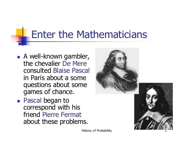 history of probability