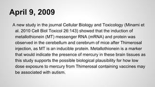 April 9, 2009
A new study in the journal Cellular Biology and Toxicology (Minami et
al. 2010 Cell Biol Toxicol 26:143) sho...