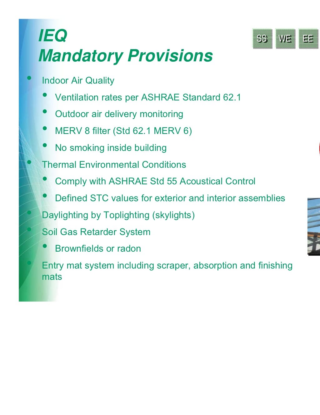 ASHRAE Standard 189 1