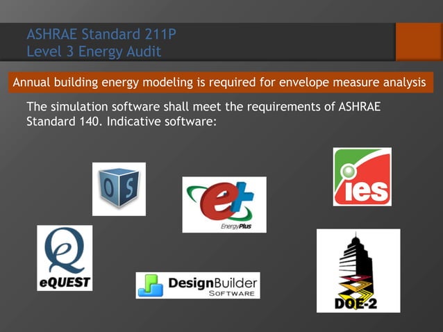 ASHRAE Guidelines for Building Energy Audits.pdf | Gas and Electric ...