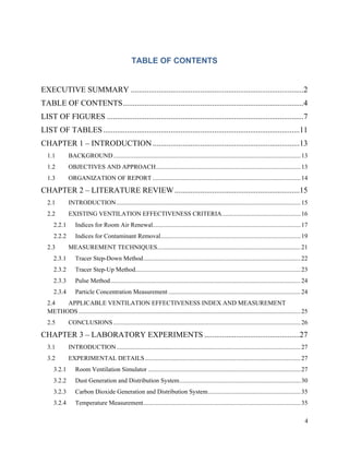 4
TABLE OF CONTENTS
0H0H0H0HEXECUTIVE SUMMARY ...............................................................................