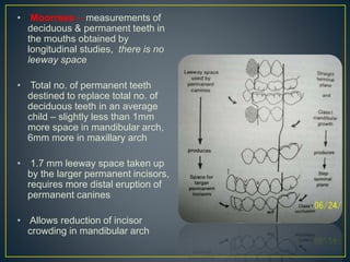 development of normal occlusion | PPTX