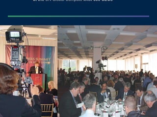 Appreciative Inquiry Summit Method  at the  UN Global Compact  With 500 CEOs 