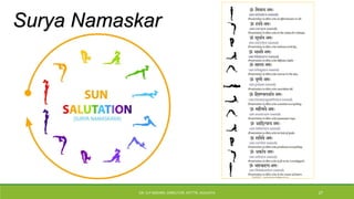 Surya Namaskar
DR. D.P.MISHRA, DIRECTOR, NITTTR, KOLKATA 27
 