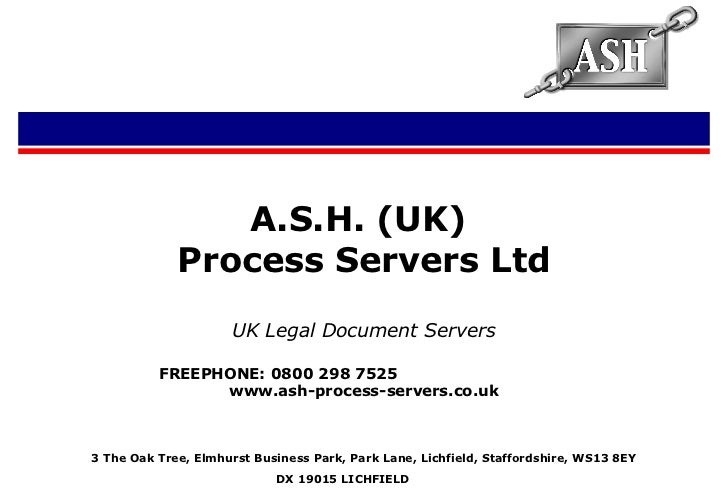 ASH (UK) Process Servers Ltd