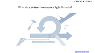 agilegurugram.com
What do you Assess to measure Agile Maturity?
 