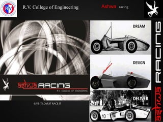 R.V. College of Engineering Ashwa racing
-LIVEITLOVE ITRACEIT
 