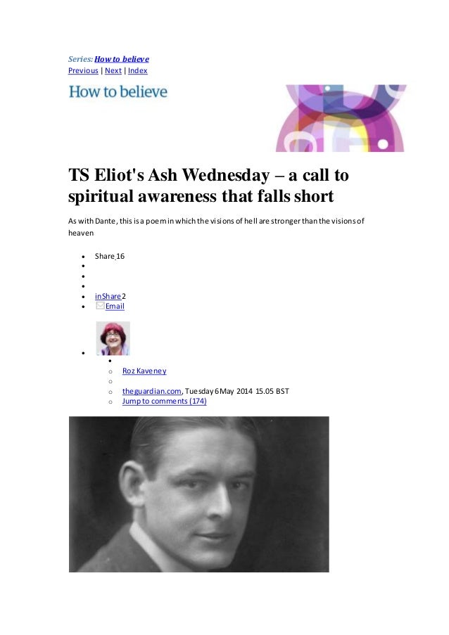 Ash wednesday ts eliot pdf to jpg