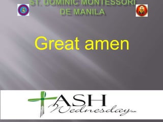 Great amen
 