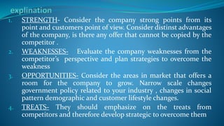 Market oriented strategic planning | PPTX