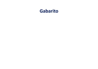 Gabarito
 
