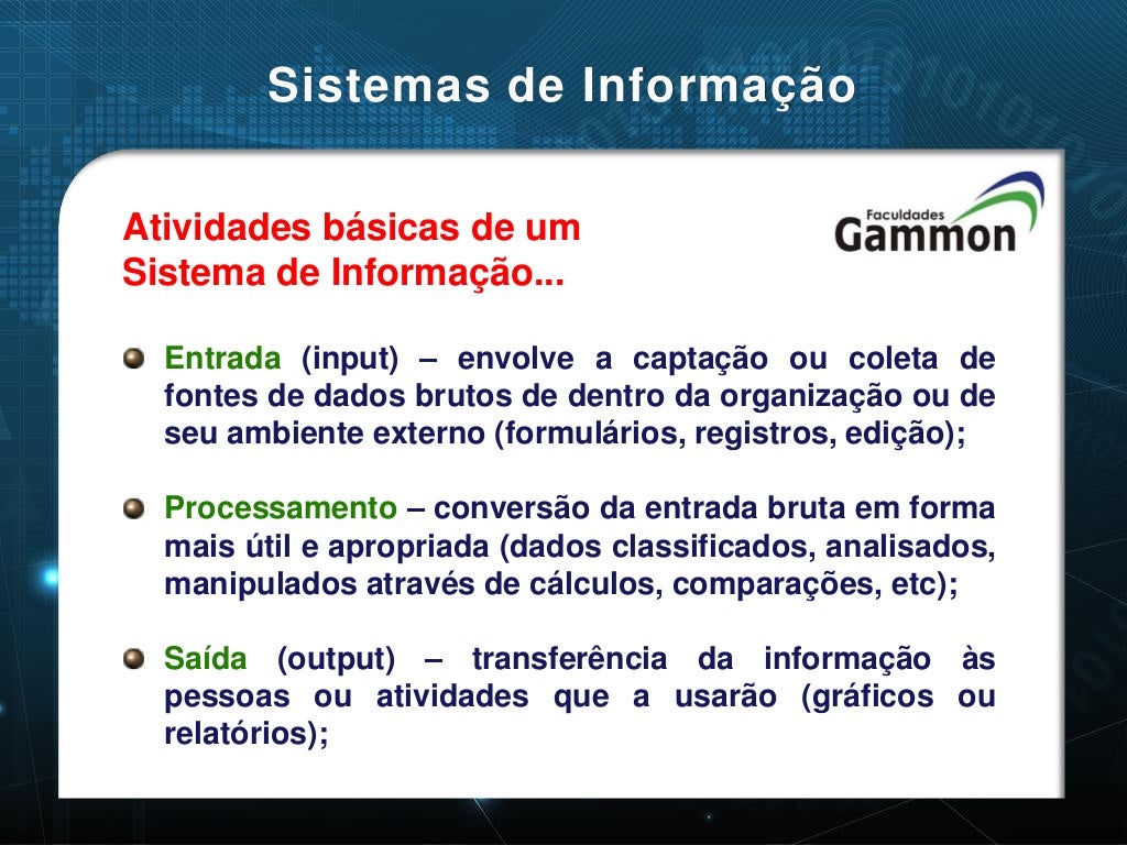 Administração de Sistemas de Informação aula