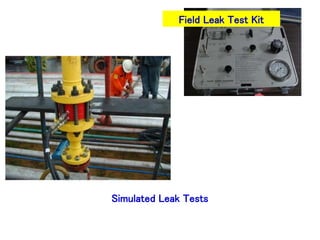 Simulated Leak Tests
Field Leak Test Kit
 