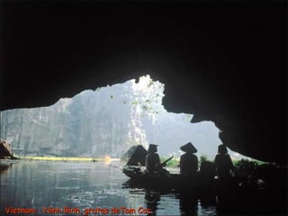 Vietnam - Ninh Binh, grutas deTam Coc  
