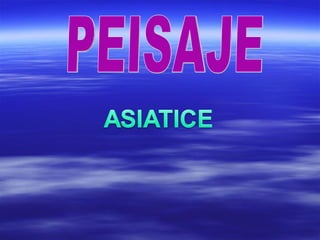 PEISAJE 
