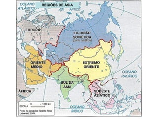 REGIÕES DE ÁSIA 