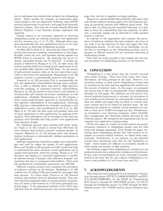 Paper: A Solution for the Automated Detection of Clickjacking Attacks | PDF