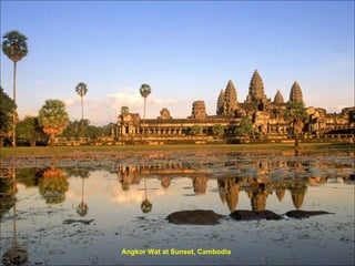 Angkor Wat at Sunset, Cambodia 