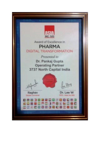 Asia inc 500 pharma digital transformation award