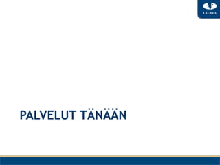 PALVELUT TÄNÄÄN
 