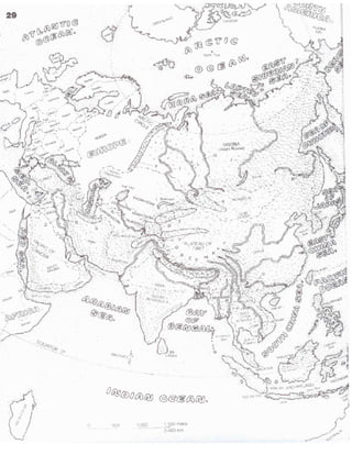 Asia map packet