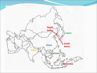 Asia Map Study