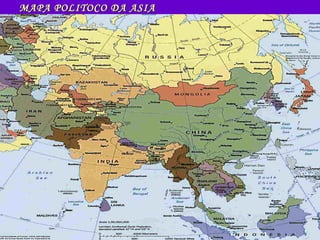 MAPA POLITOCO DA ASIA 